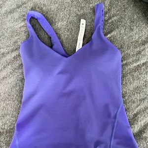 Lululemon Align Tank in charged indigo, size 0